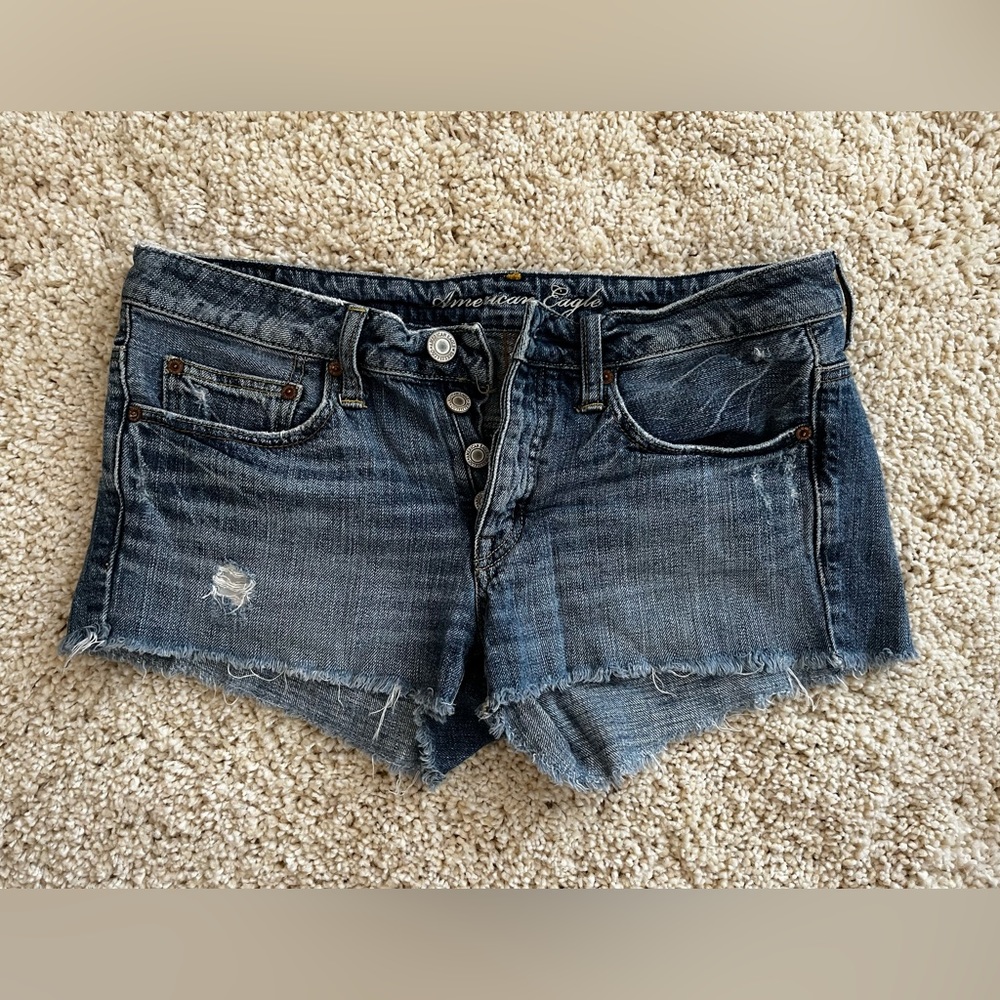 American eagle denim shorts